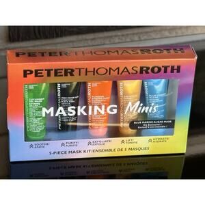 Peter Thomas Roth Masking Minis 5-Piece Mask Kit New in Box Skincare Set